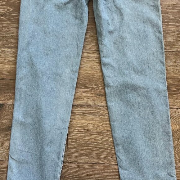Madewell The Perfect Vintage Straight Leg Blue Denim Jeans Size 27 - Picture 8 of 15